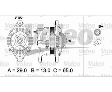 generátor VALEO 437490