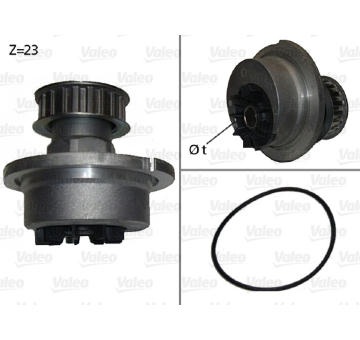 Vodní čerpadlo, chlazení motoru VALEO 506006