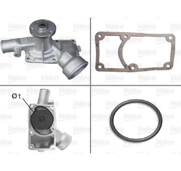 Vodní čerpadlo, chlazení motoru VALEO 506031