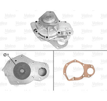 Vodní čerpadlo, chlazení motoru VALEO 506072