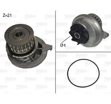 Vodní čerpadlo, chlazení motoru VALEO 506080