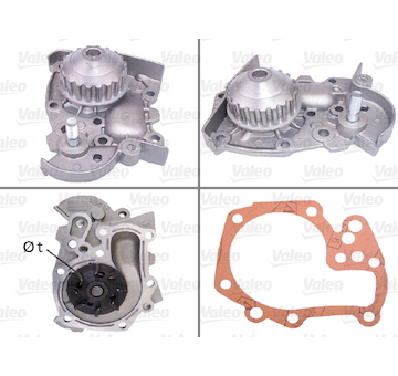 Vodní čerpadlo, chlazení motoru VALEO 506099