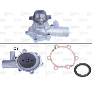 Vodné čerpadlo, chladenie motora VALEO 506133