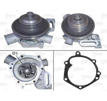 Vodní čerpadlo, chlazení motoru VALEO 506178