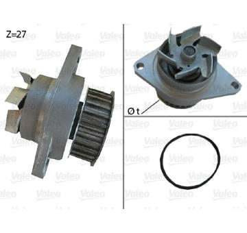 Vodní čerpadlo, chlazení motoru VALEO 506385