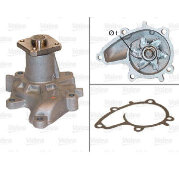 Vodné čerpadlo, chladenie motora VALEO 506429