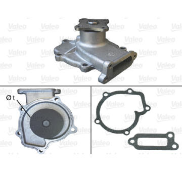 Vodní čerpadlo, chlazení motoru VALEO 506438