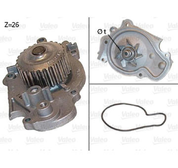 Vodní čerpadlo, chlazení motoru VALEO 506443