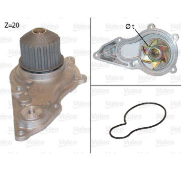 Vodní čerpadlo, chlazení motoru VALEO 506478