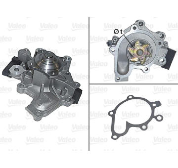 Vodní čerpadlo, chlazení motoru VALEO 506536