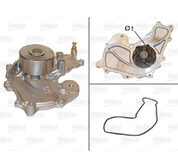 Vodné čerpadlo, chladenie motora VALEO 506540