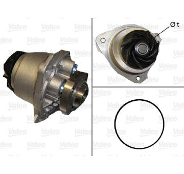 Vodné čerpadlo, chladenie motora VALEO 506587