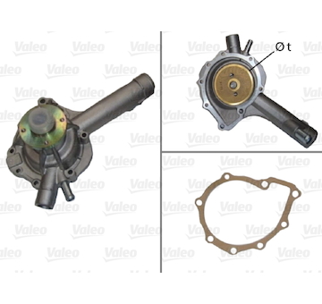 Vodní čerpadlo, chlazení motoru VALEO 506592
