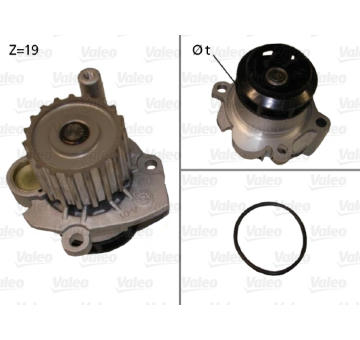 Vodní čerpadlo, chlazení motoru VALEO 506701