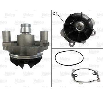 Vodní čerpadlo, chlazení motoru VALEO 506709