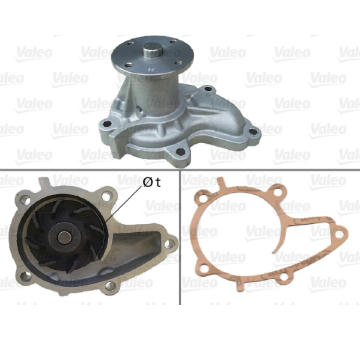 Vodní čerpadlo, chlazení motoru VALEO 506737