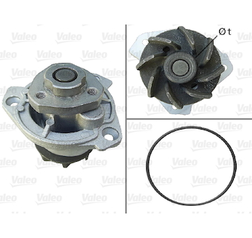 Vodní čerpadlo, chlazení motoru VALEO 506798