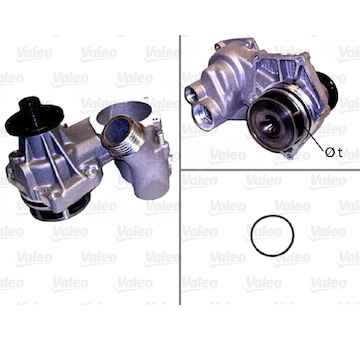 Vodní čerpadlo, chlazení motoru VALEO 506799