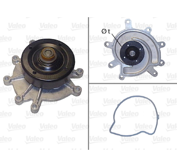 Vodní čerpadlo, chlazení motoru VALEO 506823