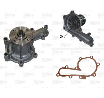 Vodní čerpadlo, chlazení motoru VALEO 506847