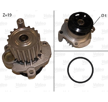 Vodní čerpadlo, chlazení motoru VALEO 506873