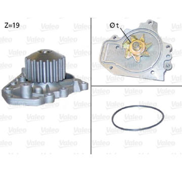 Vodní čerpadlo, chlazení motoru VALEO 506894