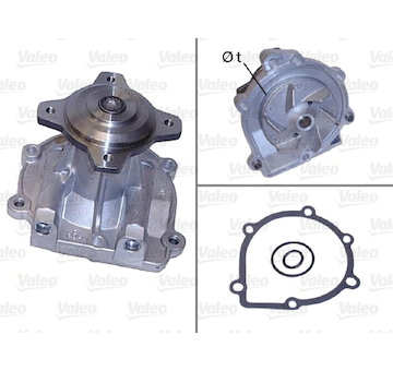 Vodní čerpadlo, chlazení motoru VALEO 506904