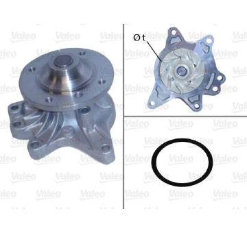 Vodní čerpadlo, chlazení motoru VALEO 506906