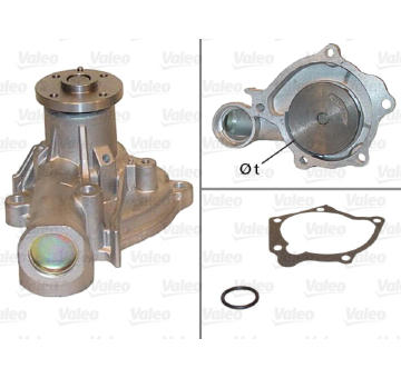 Vodní čerpadlo, chlazení motoru VALEO 506936