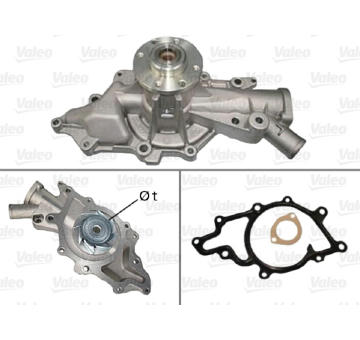 Vodní čerpadlo, chlazení motoru VALEO 506947