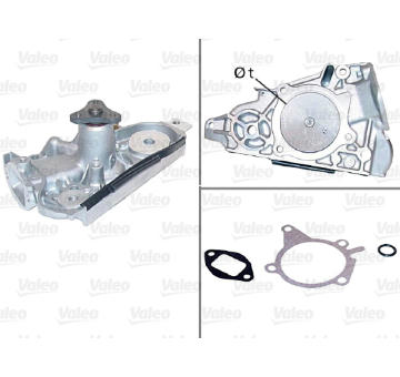 Vodní čerpadlo, chlazení motoru VALEO 506948