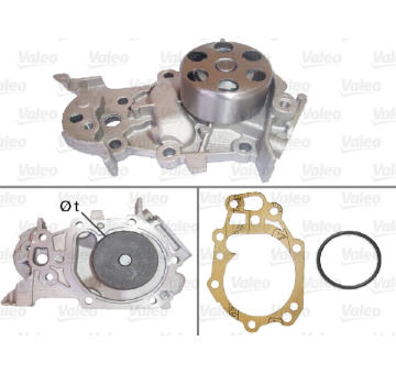 Vodní čerpadlo, chlazení motoru VALEO 506968