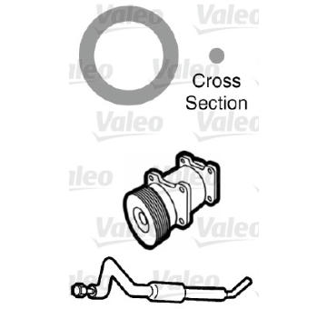 Těsnění, potrubí chladiva VALEO 509131