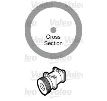 Těsnění, potrubí chladiva VALEO 509174