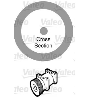Těsnění, potrubí chladiva VALEO 509179