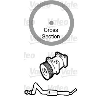 Těsnění, potrubí chladiva VALEO 509770