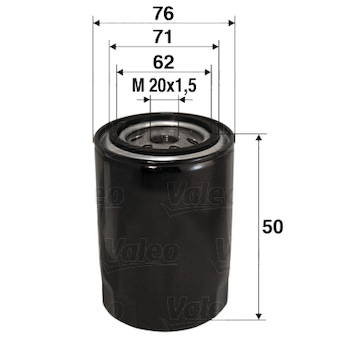Olejový filtr VALEO 586001