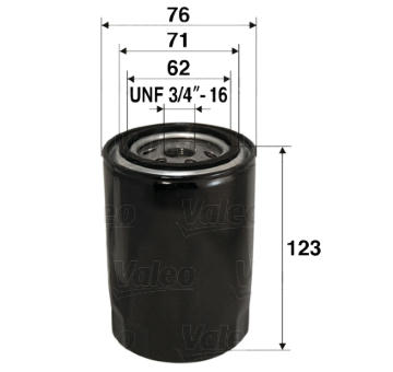 Olejový filter VALEO 586038