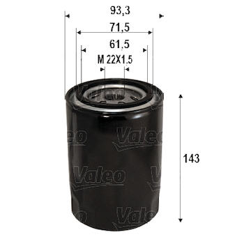 Olejový filtr VALEO 586113
