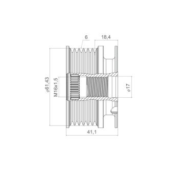 Předstihová spojka VALEO 588437
