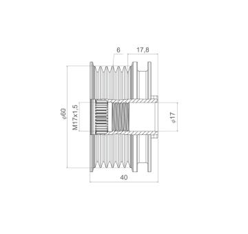 Předstihová spojka VALEO 588443
