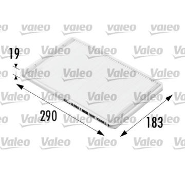 Filtr, vzduch v interiéru VALEO 698149