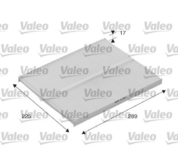 Filtr, vzduch v interiéru VALEO 698167