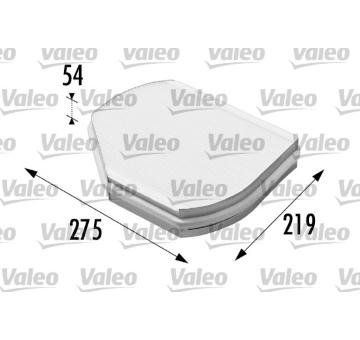 Filtr, vzduch v interiéru VALEO 698169