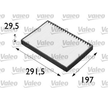 Filtr, vzduch v interiéru VALEO 698662