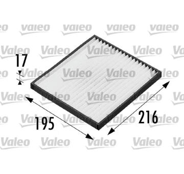 Filtr, vzduch v interiéru VALEO 698681