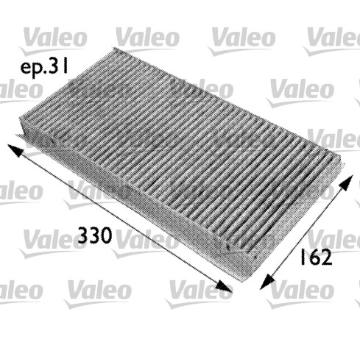 Filtr, vzduch v interiéru VALEO 698727