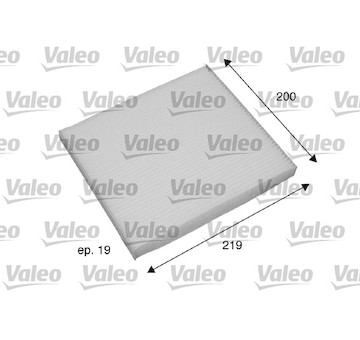 Filtr, vzduch v interiéru VALEO 698795