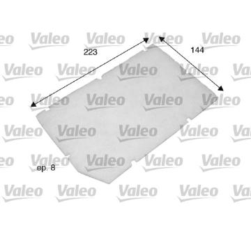 Filtr, vzduch v interiéru VALEO 698797