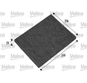 Filtr, vzduch v interiéru VALEO 698865